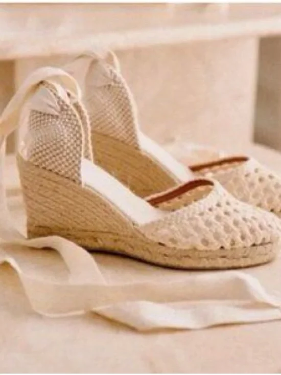 Sézane Mélodie Espadrilles Ecru NEW WITH BOX SIZE 7 - Picture 9 of 9